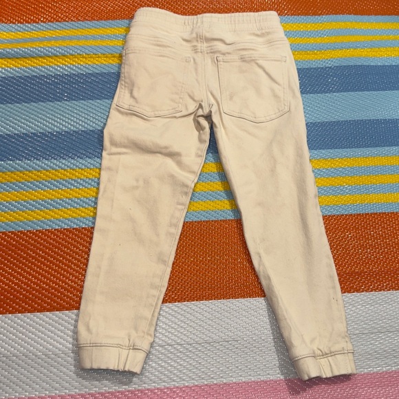 Denim&Co Cream Jogger Pants Boys Kids Size 6 - Picture 2 of 3